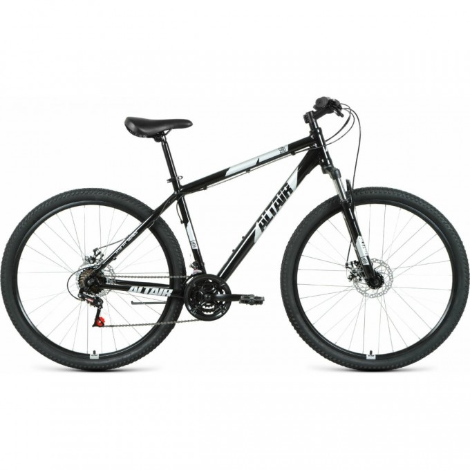 Велосипед ALTAIR 29 DISK 29", рама 17", черный/серебристый, 2021 RBKT1M39GK01 Велосипед ALTAIR 29 DISK 29", рама 17", черный/серебристый, 2021 RBKT1M39GK01