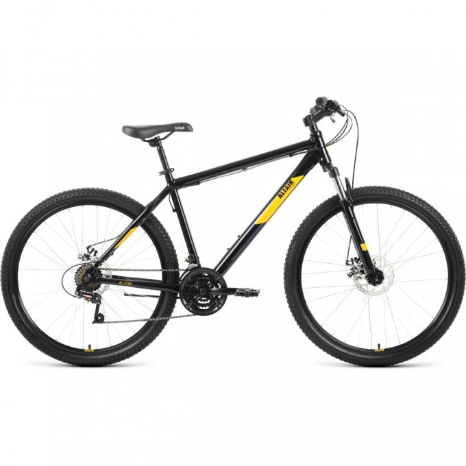 Велосипед ALTAIR AL 27,5 D 27,5", рама 15", черный/оранжевый, 2022 RBK22AL27220 Велосипед ALTAIR AL 27,5 D 27,5", рама 15", черный/оранжевый, 2022 RBK22AL27220