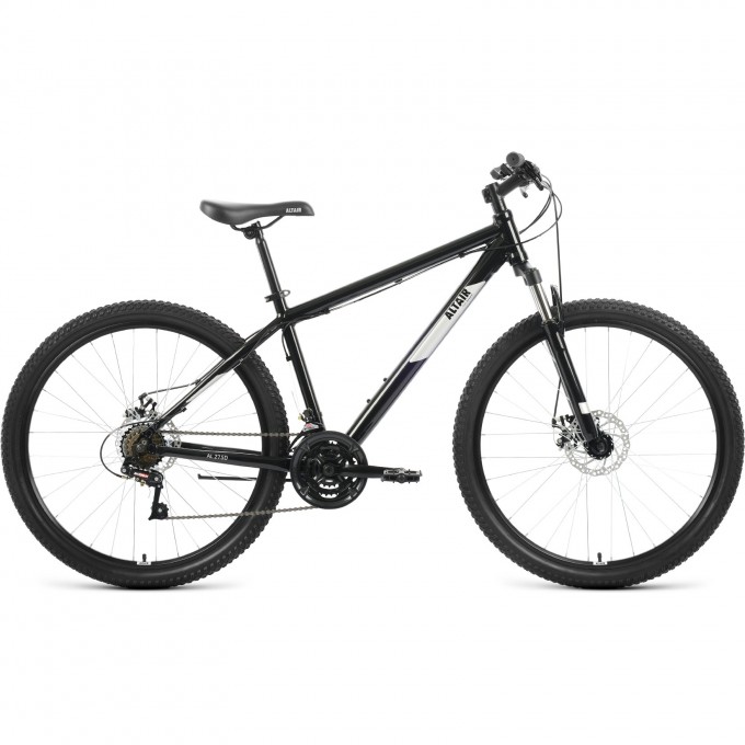 Велосипед ALTAIR AL 27,5 D 27,5", рама 15", черный/серебристый 2022 RBK22AL27221 Велосипед ALTAIR AL 27,5 D 27,5", рама 15", черный/серебристый 2022 RBK22AL27221