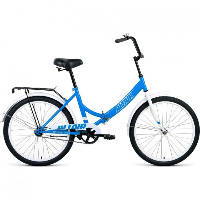 Велосипед ALTAIR CITY 24 16 Голубой / Белый 2020 CITY2416blue/white20 Велосипед ALTAIR CITY 24 16 Голубой / Белый 2020 CITY2416blue/white20