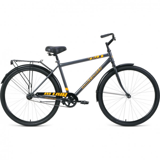Велосипед ALTAIR CITY 28 HIGH 28", рама 19", 2020-2021, темно-серый/оранжевый RBKT1YN81005 Велосипед ALTAIR CITY 28 HIGH 28", рама 19", 2020-2021, темно-серый/оранжевый RBKT1YN81005