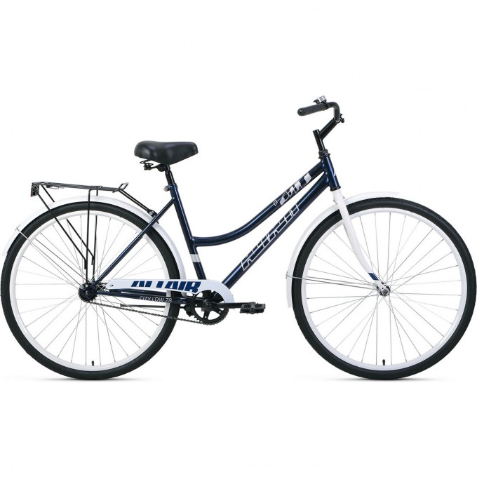 Велосипед ALTAIR CITY 28 LOW 28", рама 19", темно-синий/белый, 2022 RBK22AL28021 Велосипед ALTAIR CITY 28 LOW 28", рама 19", темно-синий/белый, 2022 RBK22AL28021