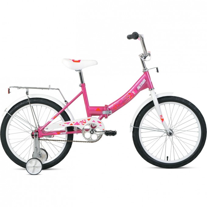 Велосипед ALTAIR CITY KIDS 20 COMPACT 20", рама 13", розовый, 2022 IBK22AL20037 Велосипед ALTAIR CITY KIDS 20 COMPACT 20", рама 13", розовый, 2022 IBK22AL20037