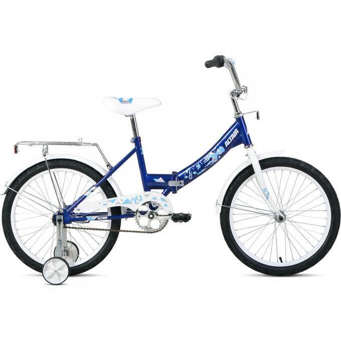 Велосипед ALTAIR CITY KIDS 20 COMPACT 20", рама 13", синий, 2022 IBK22AL20032 Велосипед ALTAIR CITY KIDS 20 COMPACT 20", рама 13", синий, 2022 IBK22AL20032