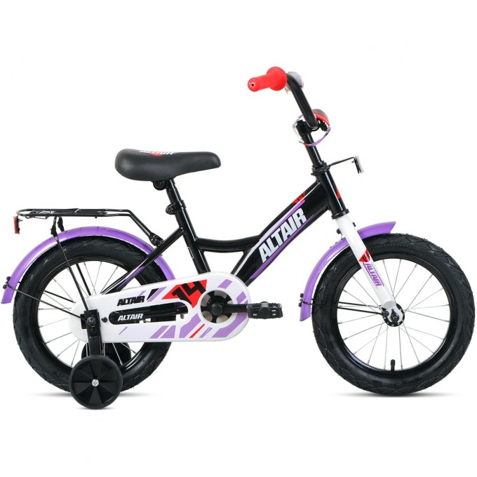 Велосипед ALTAIR KIDS 14", черный/белый, 2021 1BKT1K1B1002 Велосипед ALTAIR KIDS 14", черный/белый, 2021 1BKT1K1B1002