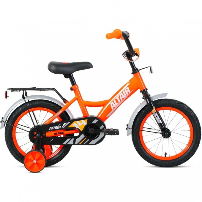 Велосипед ALTAIR KIDS 14", ярко-оранжевый/белый, 2021 1BKT1K1B1005 Велосипед ALTAIR KIDS 14", ярко-оранжевый/белый, 2021 1BKT1K1B1005