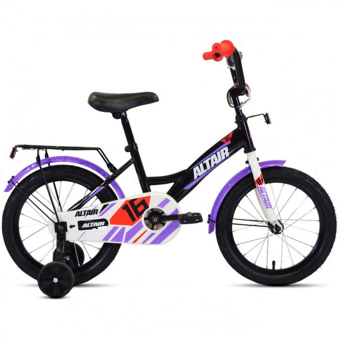 Велосипед ALTAIR KIDS 16 Черный / Белый 2020 KIDS16black/white20 Велосипед ALTAIR KIDS 16 Черный / Белый 2020 KIDS16black/white20