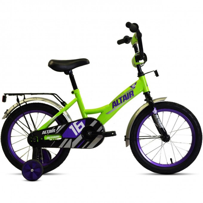 Велосипед ALTAIR KIDS 16 Зеленый / Фиолетовый 2021 KIDS16green/violet21 Велосипед ALTAIR KIDS 16 Зеленый / Фиолетовый 2021 KIDS16green/violet21