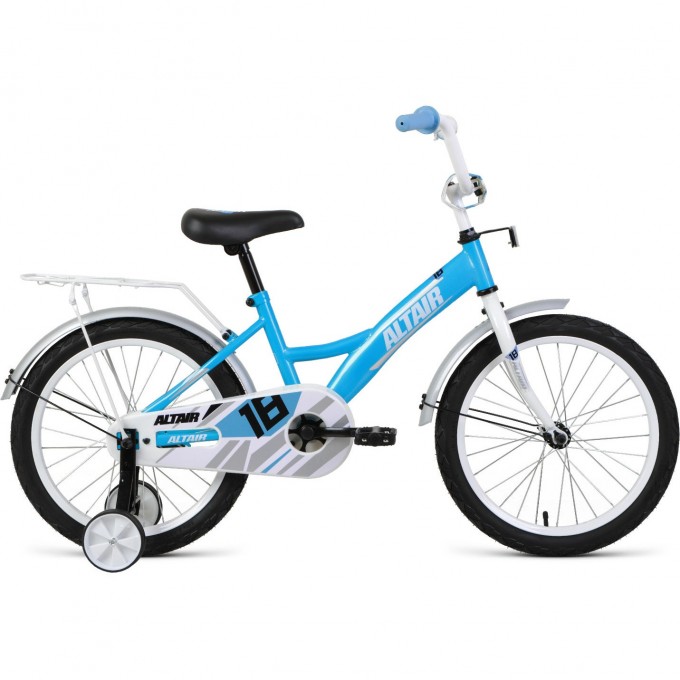Велосипед ALTAIR KIDS 18", бирюзовый/белый, 2021 1BKT1K1D1007 Велосипед ALTAIR KIDS 18", бирюзовый/белый, 2021 1BKT1K1D1007
