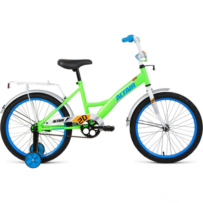 Велосипед ALTAIR KIDS 20", рама 13", ярко-зеленый/синий, 2021 1BKT1C101003 Велосипед ALTAIR KIDS 20", рама 13", ярко-зеленый/синий, 2021 1BKT1C101003