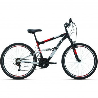 Велосипед ALTAIR MTB FS 26 1.0 18 Черный / Красный 2021 Велосипед ALTAIR MTB FS 26 1.0 18 Черный / Красный 2021