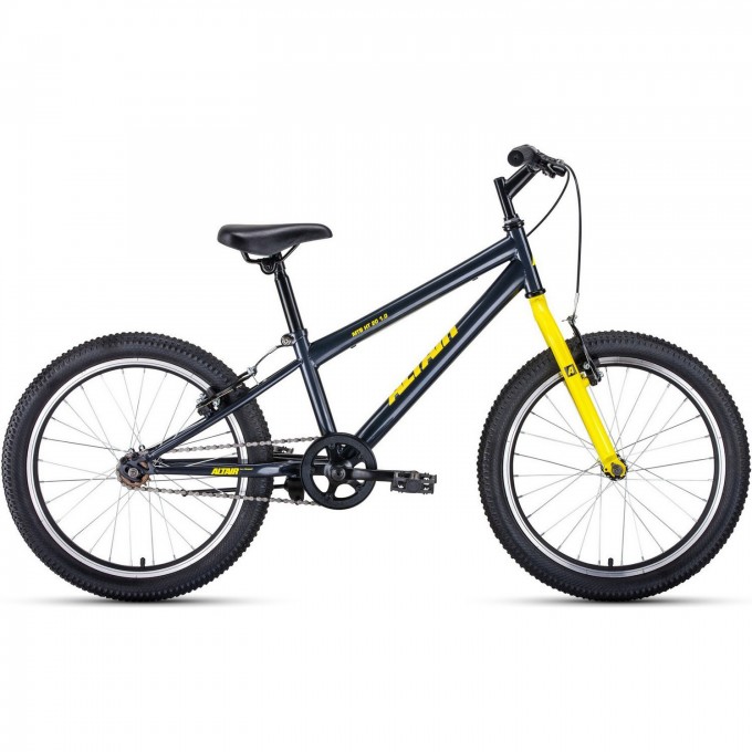 Велосипед ALTAIR MTB HT 20 1.0 10,5 Серый / Желтый 2020 MTBHT201.010.5grey/yellow20 Велосипед ALTAIR MTB HT 20 1.0 10,5 Серый / Желтый 2020 MTBHT201.010.5grey/yellow20