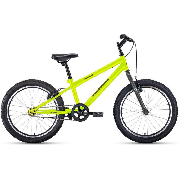 Велосипед ALTAIR MTB HT 20 1.0 20", рама 10.5", ярко-зеленый/серый, 2021 1BKT1J101003 Велосипед ALTAIR MTB HT 20 1.0 20", рама 10.5", ярко-зеленый/серый, 2021 1BKT1J101003