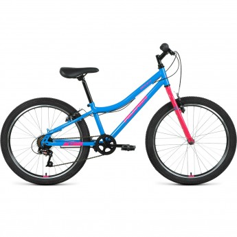 Велосипед ALTAIR MTB HT 24 1.0 12 Голубой / Розовый 2021 Велосипед ALTAIR MTB HT 24 1.0 12 Голубой / Розовый 2021