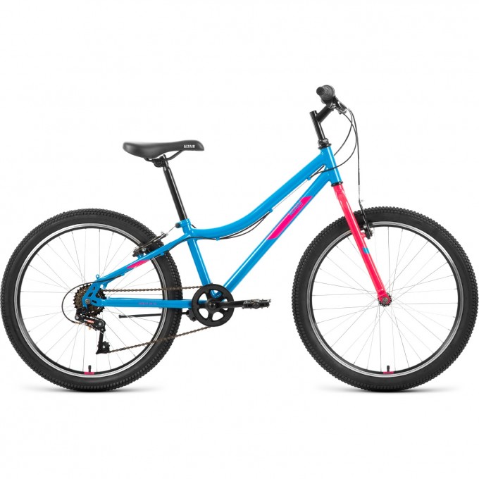Велосипед ALTAIR MTB HT 24 1.0 24", рама 12", голубой/розовый, 2022 IBK22AL24091 Велосипед ALTAIR MTB HT 24 1.0 24", рама 12", голубой/розовый, 2022 IBK22AL24091