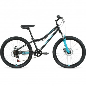 Велосипед ALTAIR MTB HT 24 2.0 D 12 Черный / Бирюзовый 2021 Велосипед ALTAIR MTB HT 24 2.0 D 12 Черный / Бирюзовый 2021