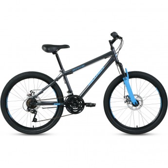 Велосипед ALTAIR MTB HT 24 2.0 D 14 Серый / Голубой 2020 Велосипед ALTAIR MTB HT 24 2.0 D 14 Серый / Голубой 2020
