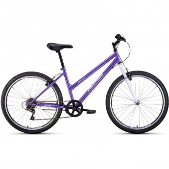 Велосипед ALTAIR MTB HT 26 LOW 17 Фиолетовый / Белый 2022 Велосипед ALTAIR MTB HT 26 LOW 17 Фиолетовый / Белый 2022