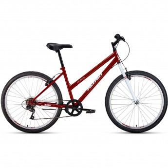 Велосипед ALTAIR MTB HT 26 LOW 26", рама 15", красный/белый, 2021 Велосипед ALTAIR MTB HT 26 LOW 26", рама 15", красный/белый, 2021